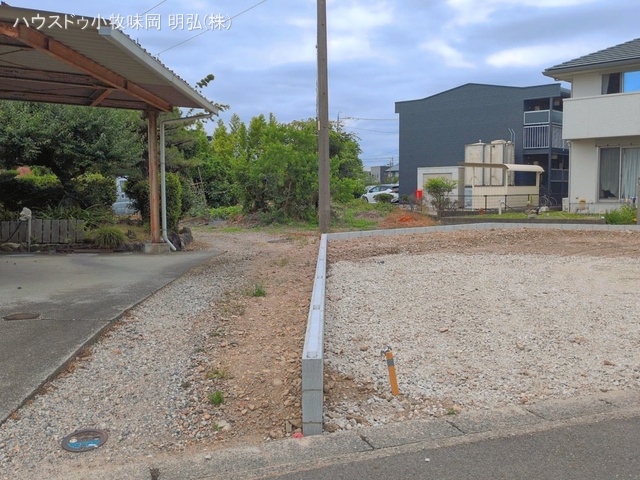 愛知県犬山市大字羽黒字前川原の新築戸建て更地・土地写真 2026年5月27日撮影