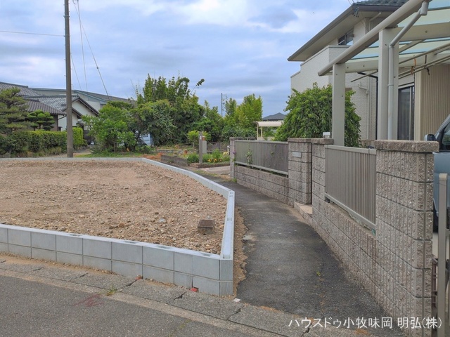愛知県犬山市大字羽黒字前川原の新築戸建て更地・土地写真 2026年5月27日撮影
