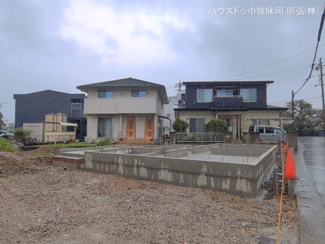 愛知県犬山市大字羽黒字前川原の新築戸建て基礎写真 2026年6月24日撮影