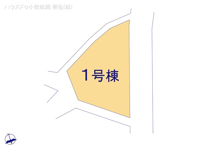 愛知県犬山市大字羽黒字前川原の新築戸建て全体区画図 ※図面と異なる場合は現況を優先