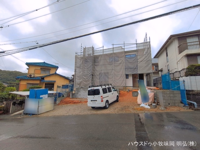 愛知県犬山市大字羽黒字堂ケ洞の新築戸建てシート写真 2026年6月24日撮影