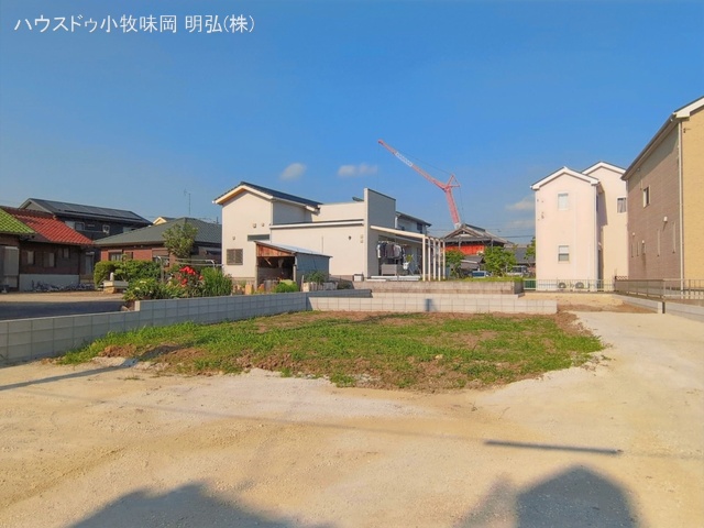 愛知県小牧市大字東田中の新築戸建て更地・土地写真 2026年5月14日撮影