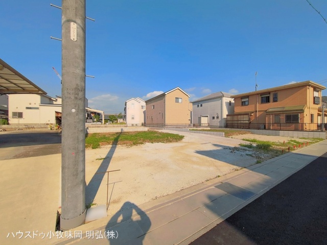 愛知県小牧市大字東田中の新築戸建て更地・土地写真 2026年5月14日撮影