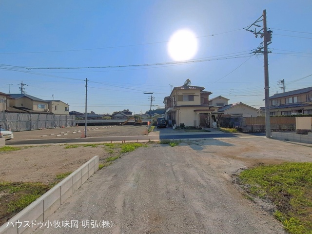 愛知県小牧市大字東田中の新築戸建て更地・土地写真 2026年5月14日撮影
