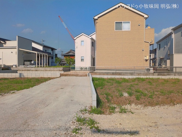 愛知県小牧市大字東田中の新築戸建て更地・土地写真 2026年5月14日撮影