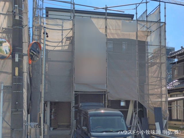 愛知県丹羽郡扶桑町大字柏森字寺裏の新築戸建てシート写真 2026年5月24日撮影