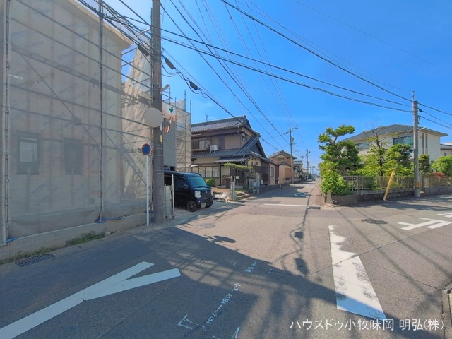 愛知県丹羽郡扶桑町大字柏森字寺裏の新築戸建てシート写真 2026年5月24日撮影