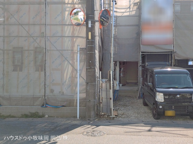 愛知県丹羽郡扶桑町大字柏森字寺裏の新築戸建てシート写真 2026年5月24日撮影