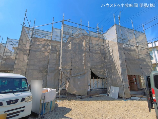 愛知県丹羽郡扶桑町大字柏森字寺裏の新築戸建てシート写真 2026年5月24日撮影