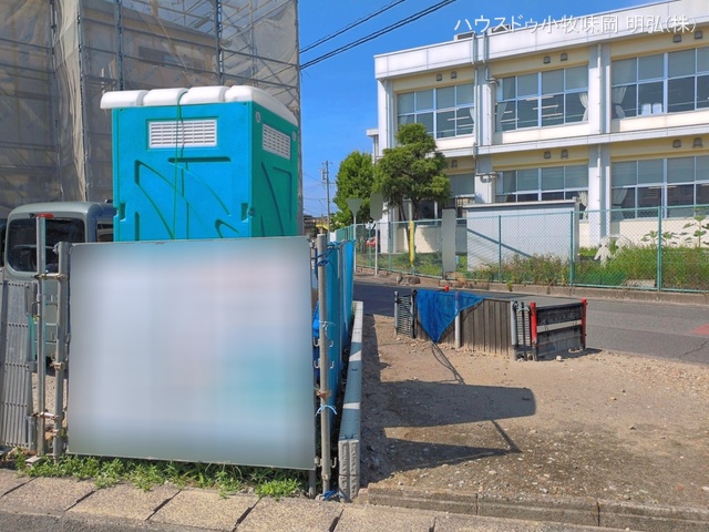 愛知県丹羽郡扶桑町大字柏森字寺裏の新築戸建てシート写真 2026年5月24日撮影