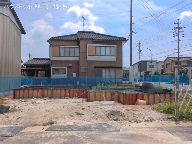 愛知県小牧市小木南3丁目の新築戸建て基礎写真 2026年6月29日撮影