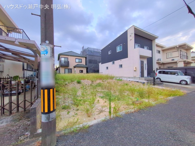 愛知県尾張旭市南新町中畑の新築戸建て更地・土地写真 2025年8月5日撮影