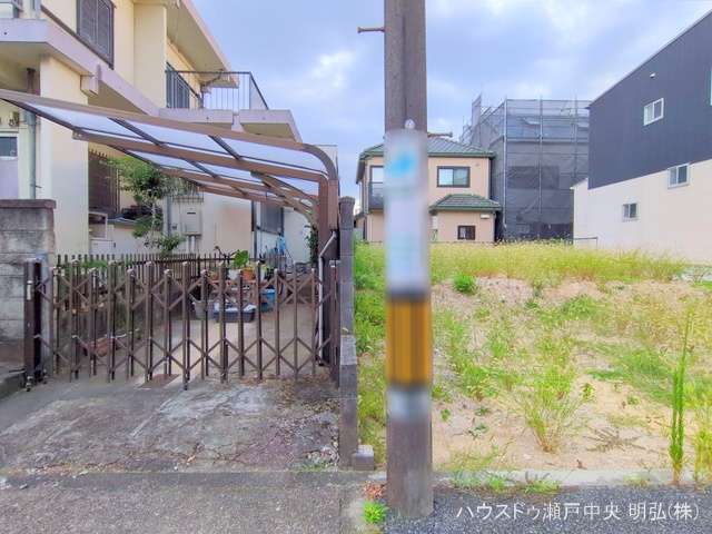 愛知県尾張旭市南新町中畑の新築戸建て更地・土地写真 2025年8月5日撮影