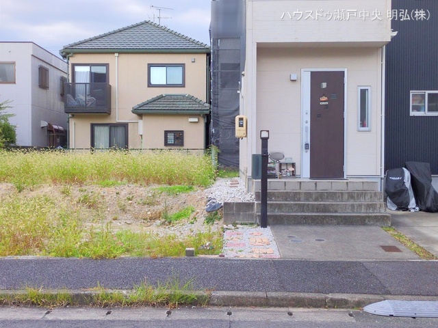 愛知県尾張旭市南新町中畑の新築戸建て更地・土地写真 2025年8月5日撮影