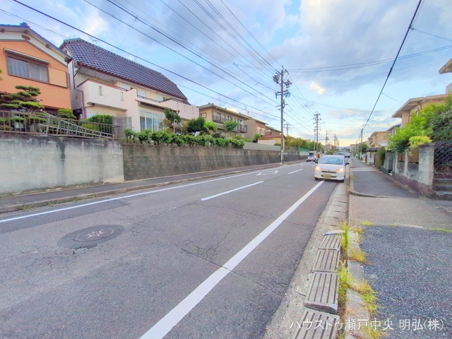 愛知県尾張旭市南新町中畑の新築戸建て更地・土地写真 2025年8月5日撮影