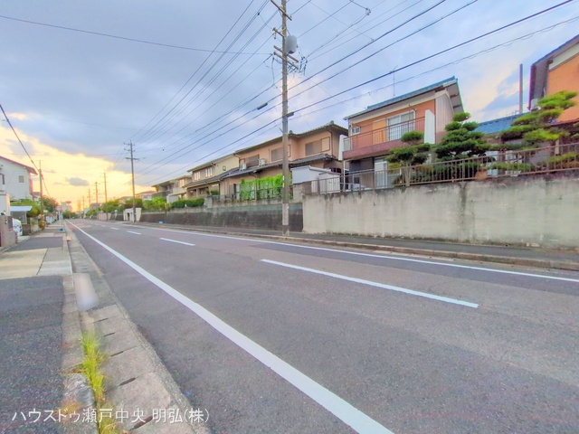 愛知県尾張旭市南新町中畑の新築戸建て更地・土地写真 2025年8月5日撮影