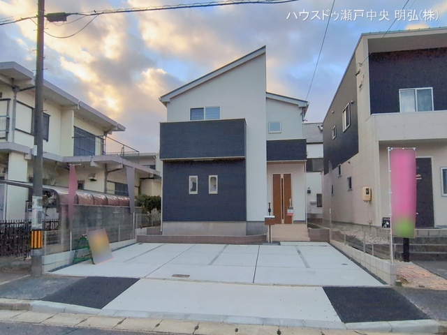 愛知県尾張旭市南新町中畑の新築戸建て完成写真 2026年2月1日撮影