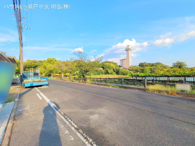 愛知県尾張旭市城山町城山の新築戸建て更地・土地写真 2025年8月20日撮影