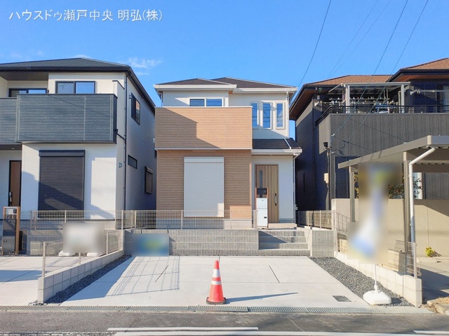 愛知県尾張旭市城山町城山の新築戸建て完成写真 2026年2月17日撮影