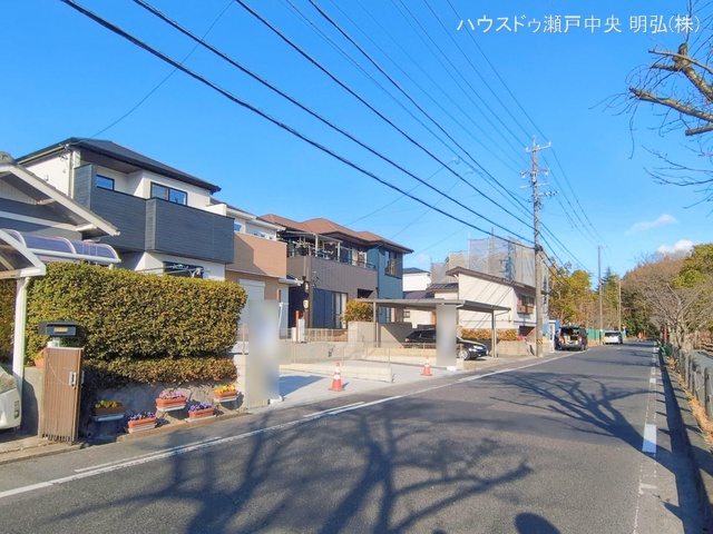 愛知県尾張旭市城山町城山の新築戸建て完成写真 2026年2月17日撮影