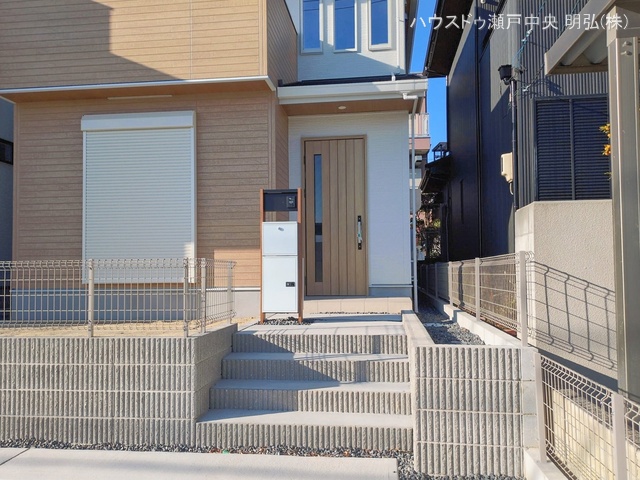 愛知県尾張旭市城山町城山の新築戸建て完成写真 2026年2月17日撮影