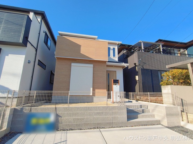 愛知県尾張旭市城山町城山の新築戸建て完成写真 2026年2月17日撮影