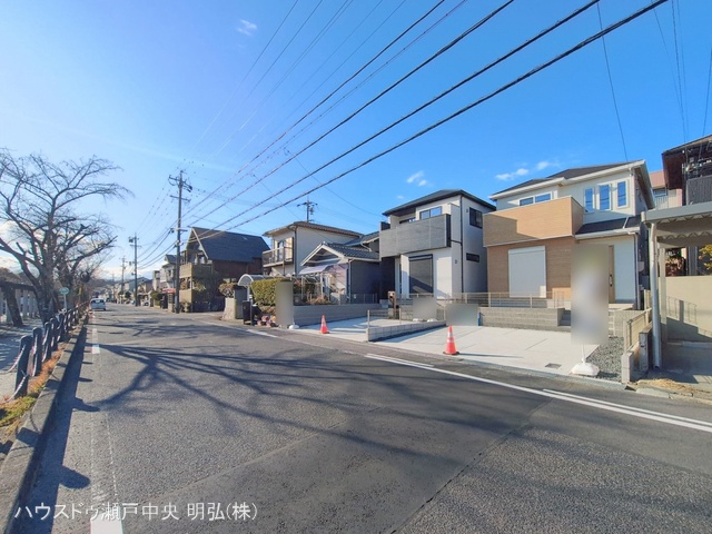 愛知県尾張旭市城山町城山の新築戸建て完成写真 2026年2月17日撮影