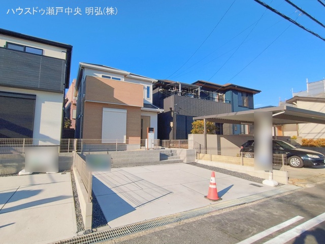 愛知県尾張旭市城山町城山の新築戸建て完成写真 2026年2月17日撮影