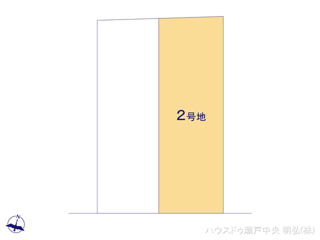 愛知県尾張旭市城山町城山の新築戸建て全体区画図 ※図面と異なる場合は現況を優先