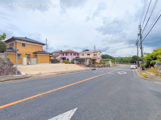 愛知県瀬戸市萩山台５丁目の新築戸建て更地・土地写真 2025年9月3日撮影