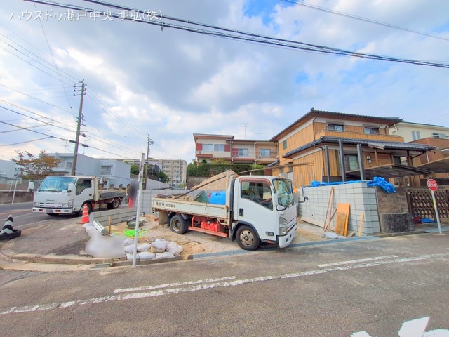 愛知県瀬戸市萩山台５丁目の新築戸建て更地・土地写真 2025年9月22日撮影