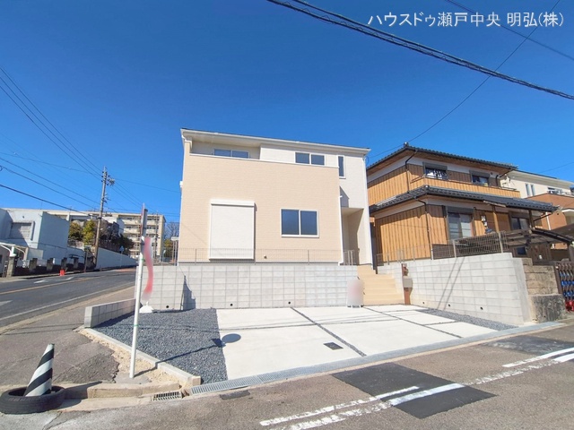 愛知県瀬戸市萩山台５丁目の新築戸建て完成写真 2026年2月18日撮影
