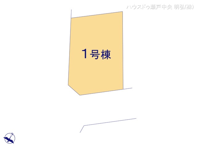 愛知県瀬戸市萩山台５丁目の新築戸建て全体区画図 ※図面と異なる場合は現況を優先