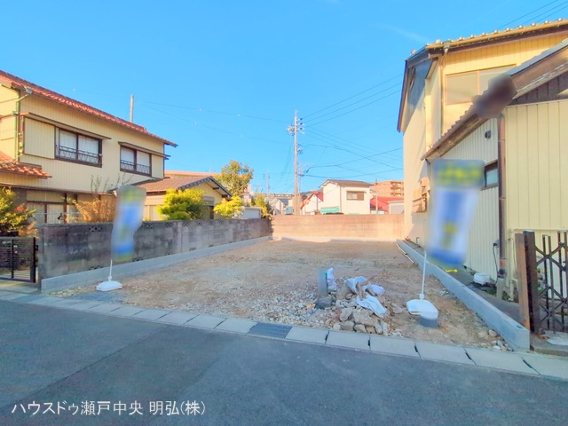 愛知県尾張旭市南原山町赤土の新築戸建て更地・土地写真 2025年12月9日撮影