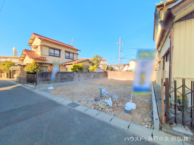 愛知県尾張旭市南原山町赤土の新築戸建て更地・土地写真 2025年12月9日撮影