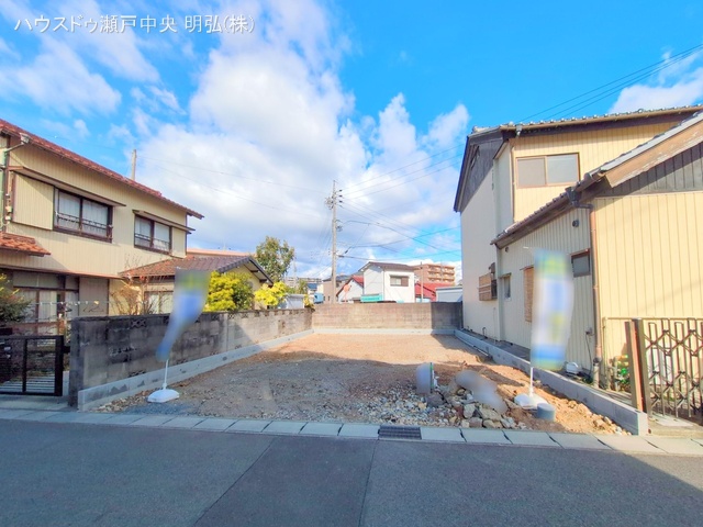 愛知県尾張旭市南原山町赤土の新築戸建て更地・土地写真 2025年12月25日撮影