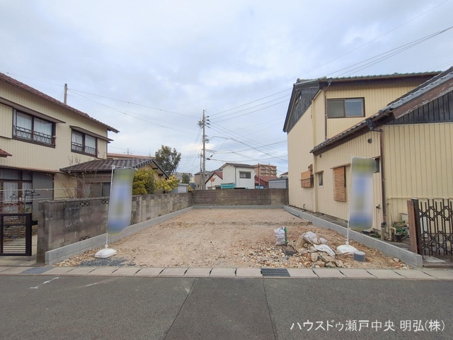 愛知県尾張旭市南原山町赤土の新築戸建て更地・土地写真 2026年1月26日撮影