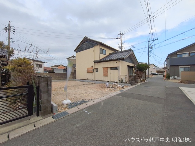 愛知県尾張旭市南原山町赤土の新築戸建て更地・土地写真 2026年1月26日撮影