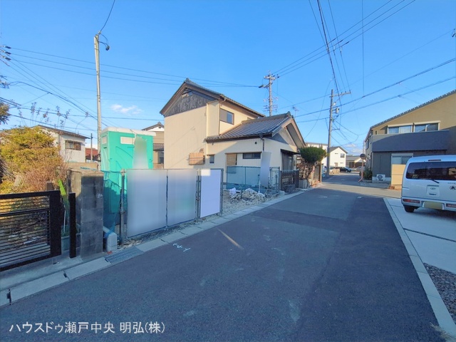愛知県尾張旭市南原山町赤土の新築戸建て更地・土地写真 2026年2月17日撮影