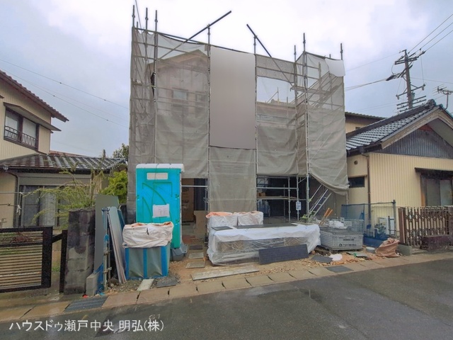 愛知県尾張旭市南原山町赤土の新築戸建てシート写真 2026年3月31日撮影