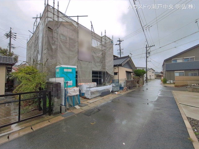 愛知県尾張旭市南原山町赤土の新築戸建てシート写真 2026年3月31日撮影