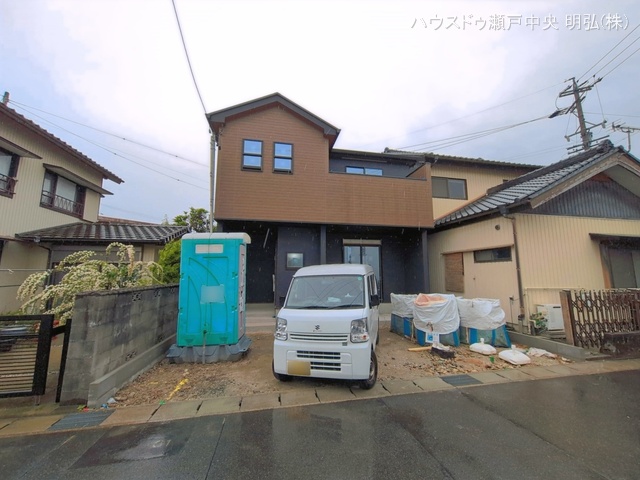 愛知県尾張旭市南原山町赤土の新築戸建て外構写真 2026年4月22日撮影