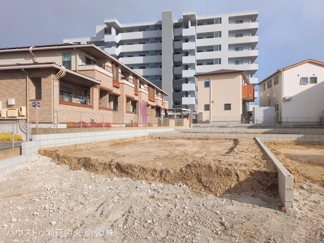 愛知県尾張旭市旭前町１丁目の新築戸建て更地・土地写真 2025年12月25日撮影