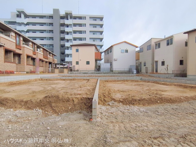 愛知県尾張旭市旭前町１丁目の新築戸建て更地・土地写真 2025年12月25日撮影