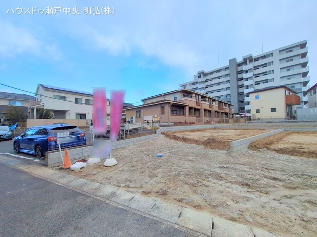 愛知県尾張旭市旭前町１丁目の新築戸建て更地・土地写真 2025年12月25日撮影