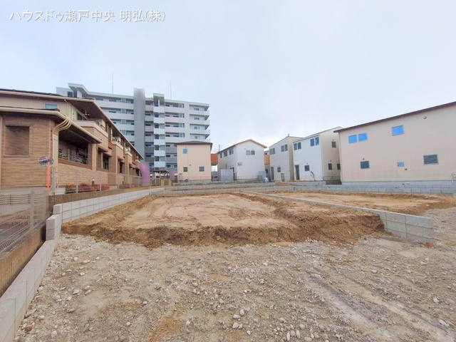 愛知県尾張旭市旭前町１丁目の新築戸建て更地・土地写真 2025年12月25日撮影