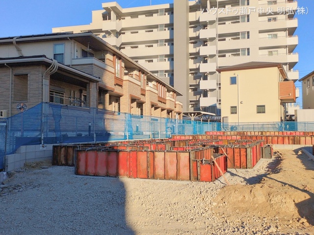 愛知県尾張旭市旭前町１丁目の新築戸建て基礎写真 2026年2月2日撮影