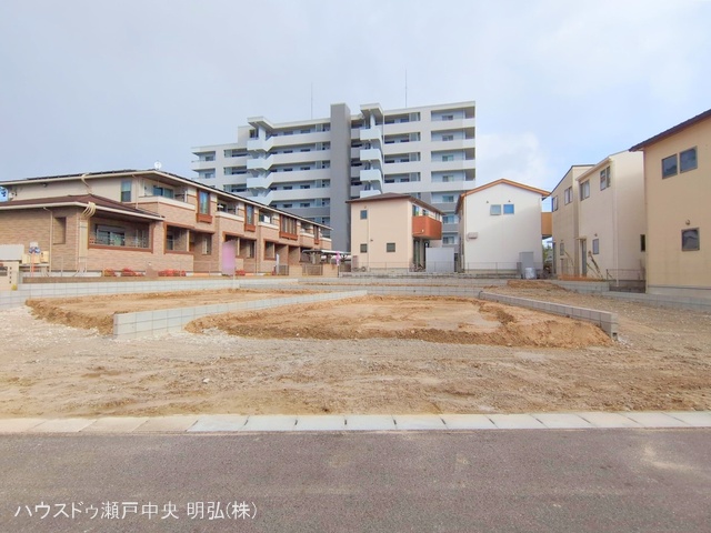 愛知県尾張旭市旭前町１丁目の新築戸建て更地・土地写真 2025年12月25日撮影