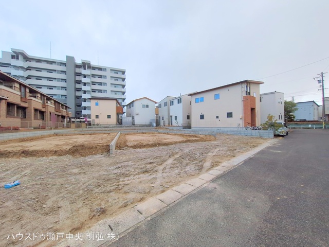 愛知県尾張旭市旭前町１丁目の新築戸建て更地・土地写真 2025年12月25日撮影