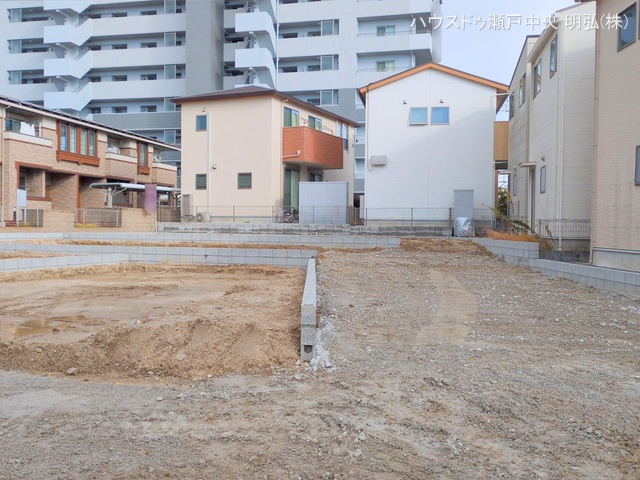 愛知県尾張旭市旭前町１丁目の新築戸建て更地・土地写真 2025年12月25日撮影